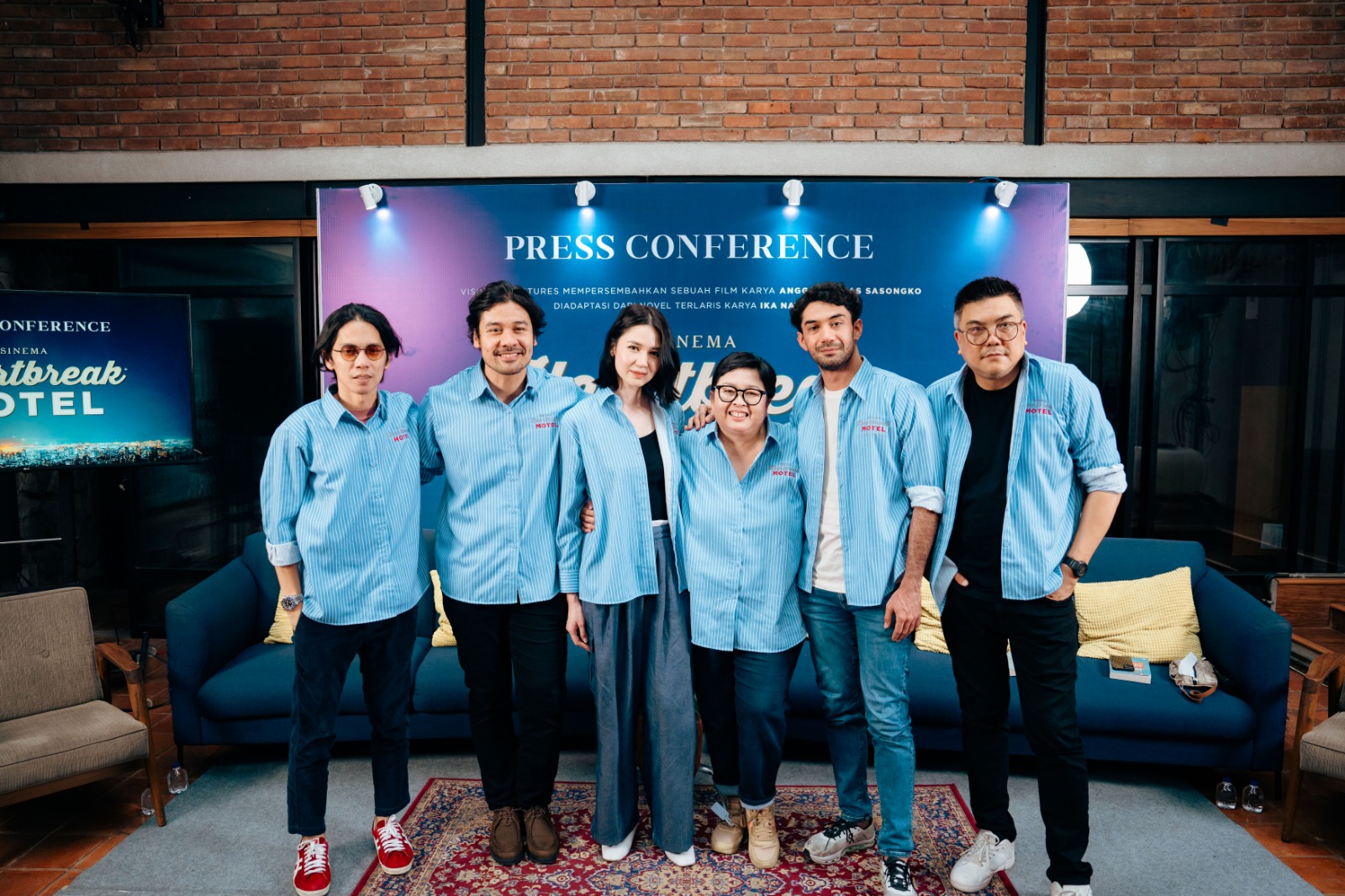 Konferensi pers film Heartbreak Motel.