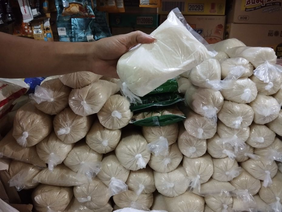 Stok gula pasir kosong jelang Natal dan Tahun Baru di Pangkalpinang.