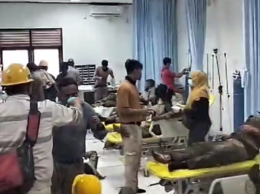 Klinik perusahaan merawat sejumlah korban ledakan tungku nikel.