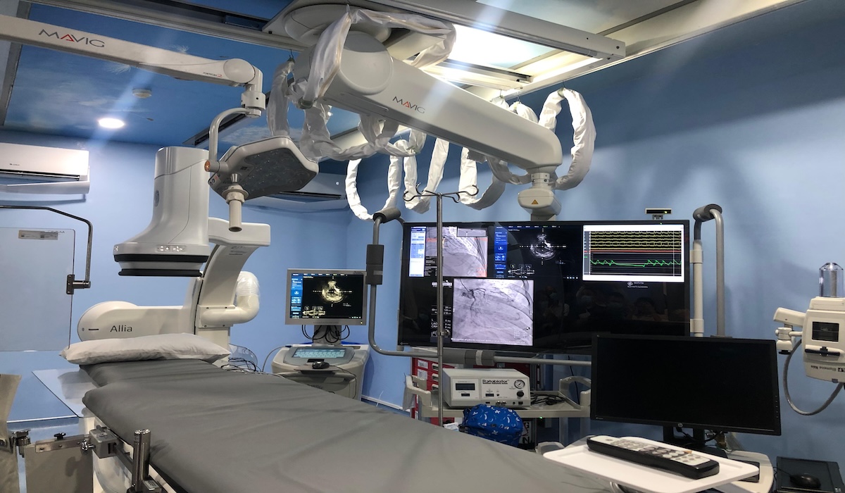 Fasilitas Cath Lab dengan kecerdasan buatan di Primaya Hospital Tangerang