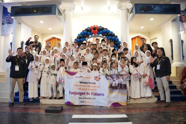 HaloZakat Bantu Anak-Anak Merajut Impian