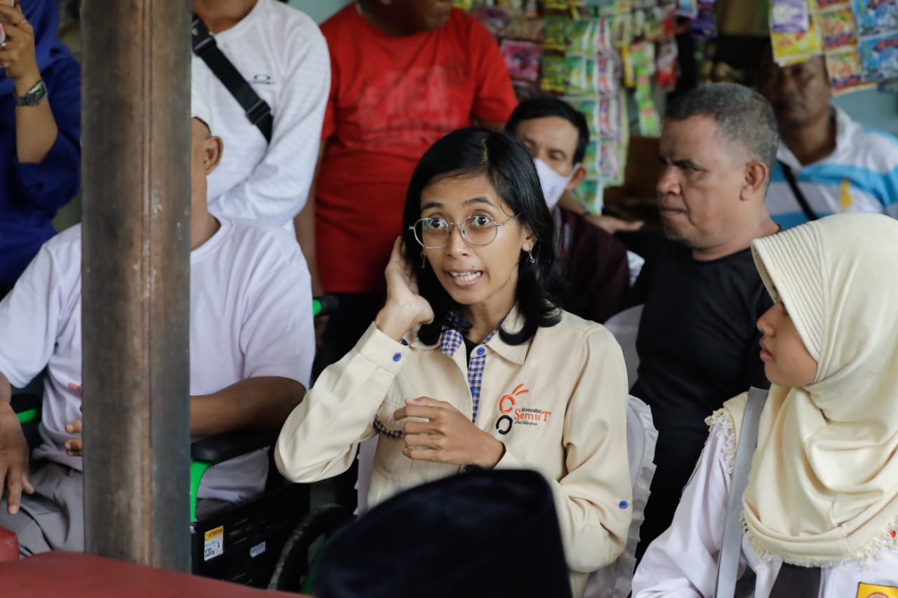 Ganjar bertemu dengan kelompok disabilitas