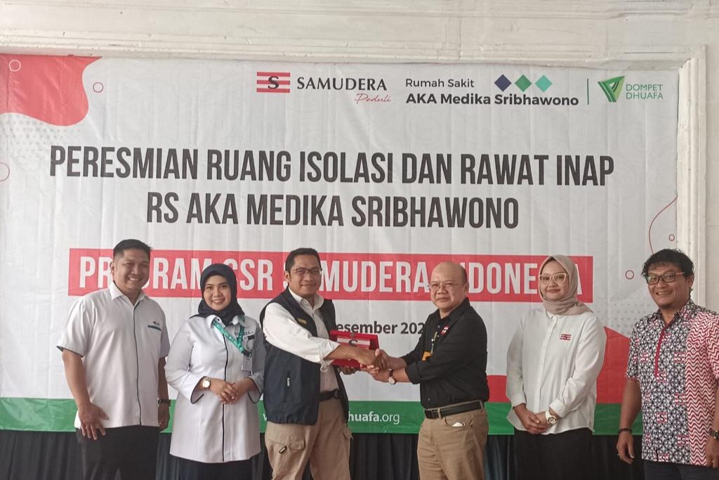 Dompet Dhuafa bersama Samudera Peduli meresmikan Ruang Ruang Isolasi dan Rawat Inap di Rumah Sakit AKA Medika Sribhawono, Lampung Timur.