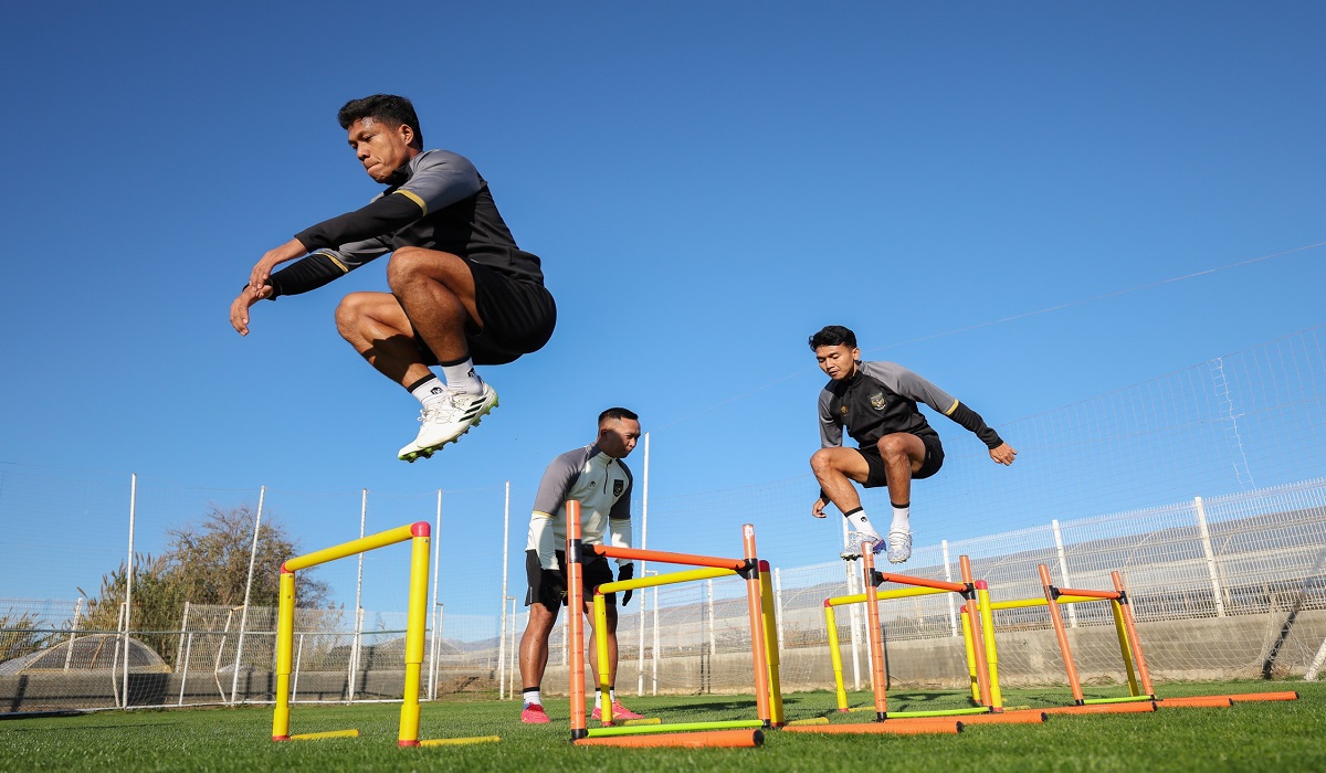 Latihan timnas Indonesia di Antalya, Turki