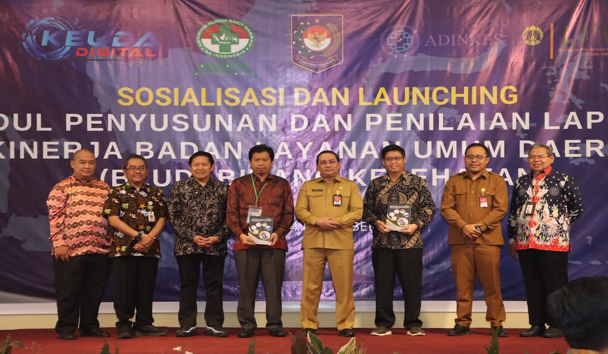 Peluncuran modul laporan kinerja BLUD bidang Kesehatan