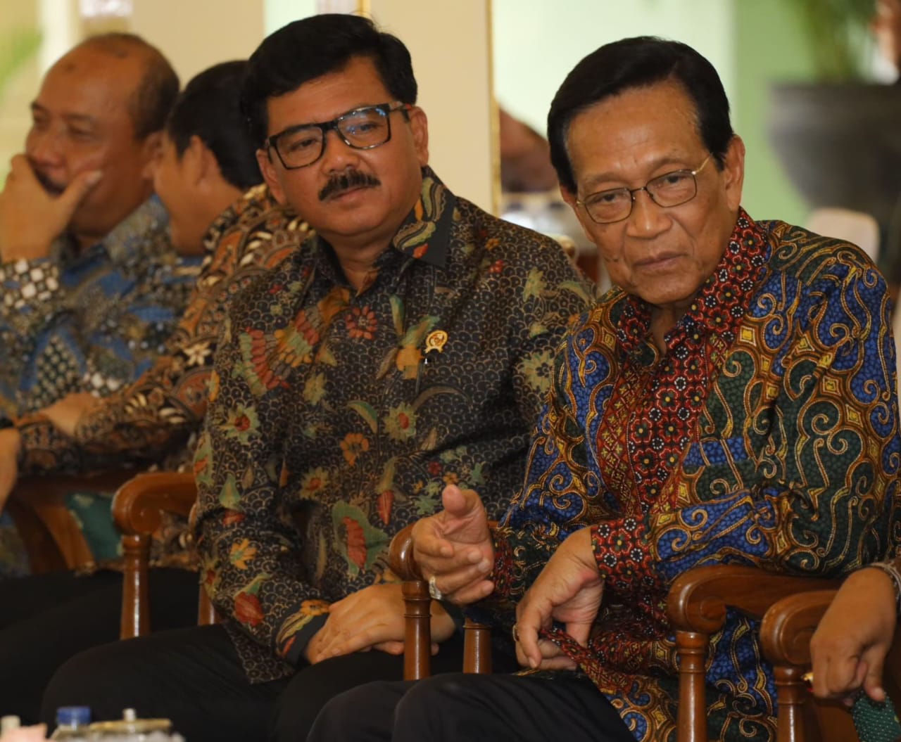 Menteri ATR/BPN Hadi Tjahjanto dan Gubernur DIY, Sri Sultan Hamengku Buwono X