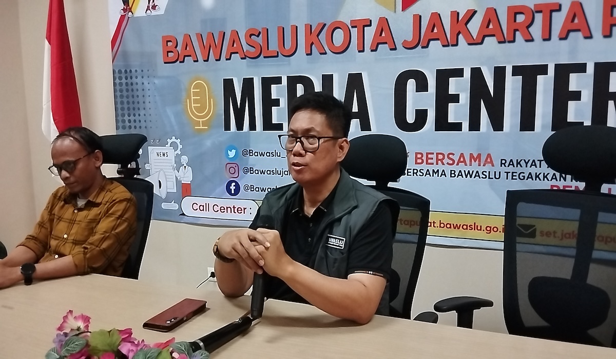 Ketua Bawaslu Jakarta Pusat Christian 'Sonny' Nelson Pangkey