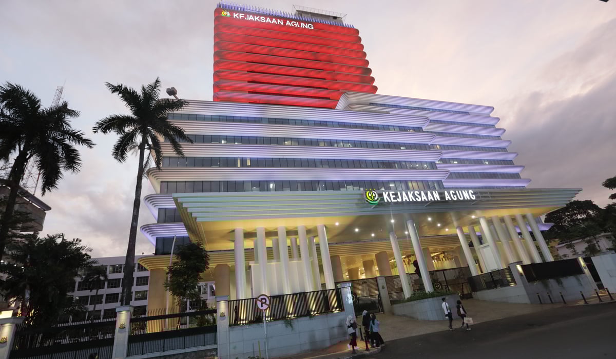 Gedung Kejaksaan Agung, di Jakarta.
