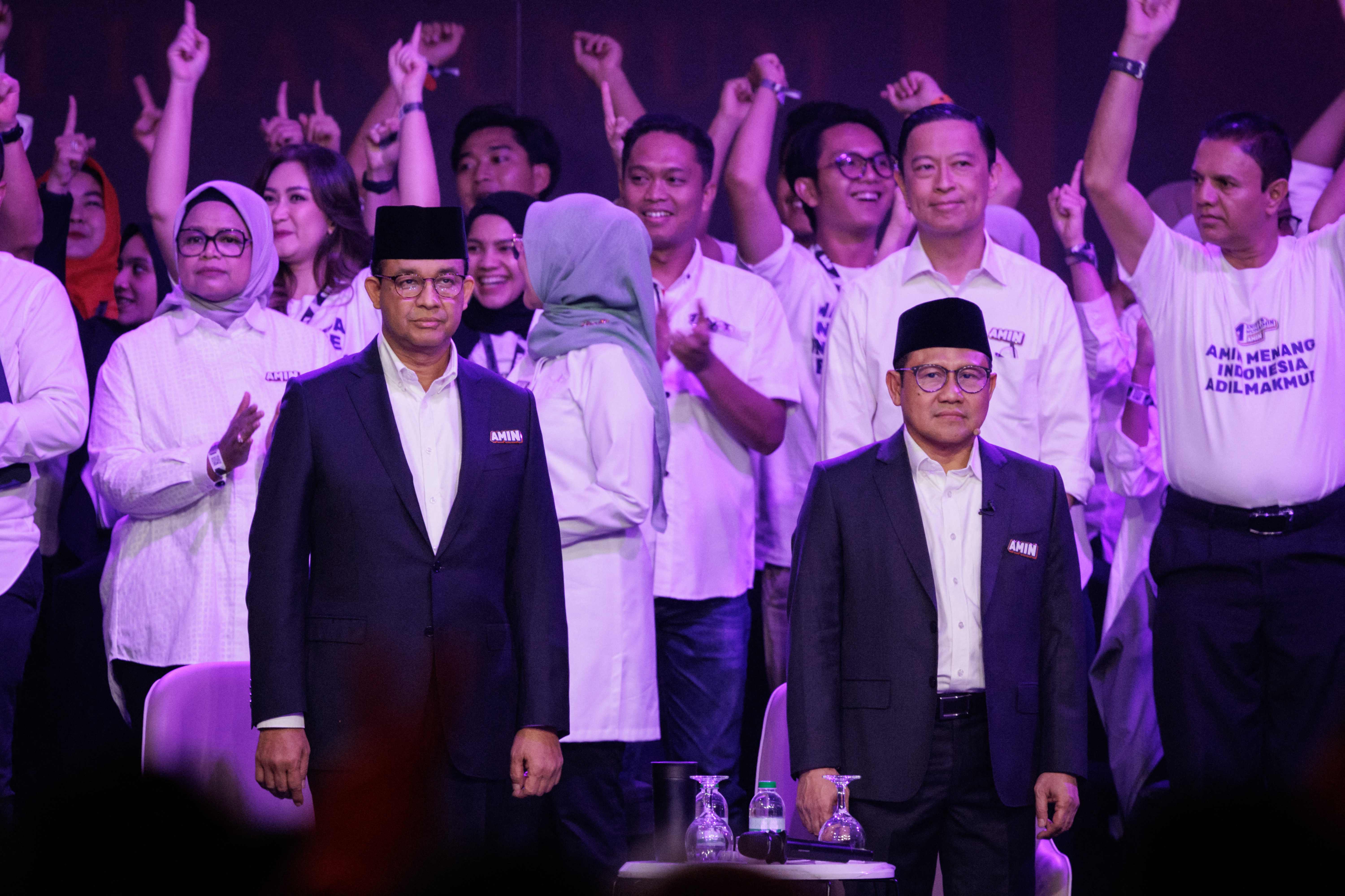 Muhaimin Iskandar (kanan).