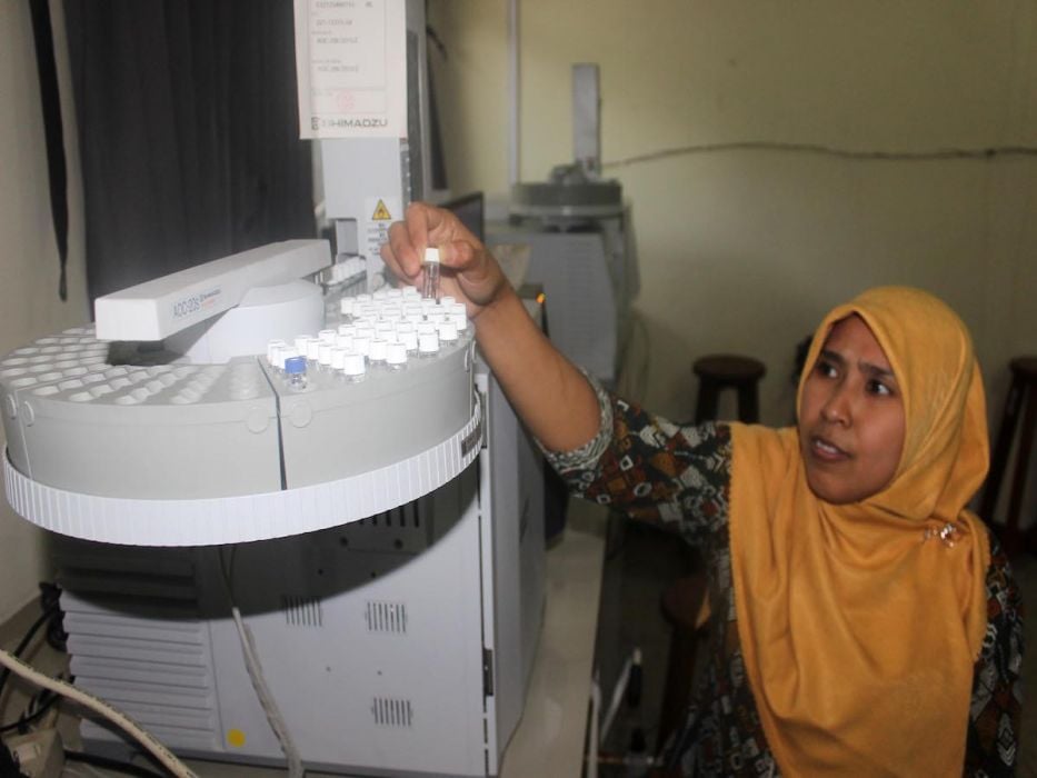 Ilustrasi: alat Uji Sampel Produk Halal di Universitas Brawijaya Malang