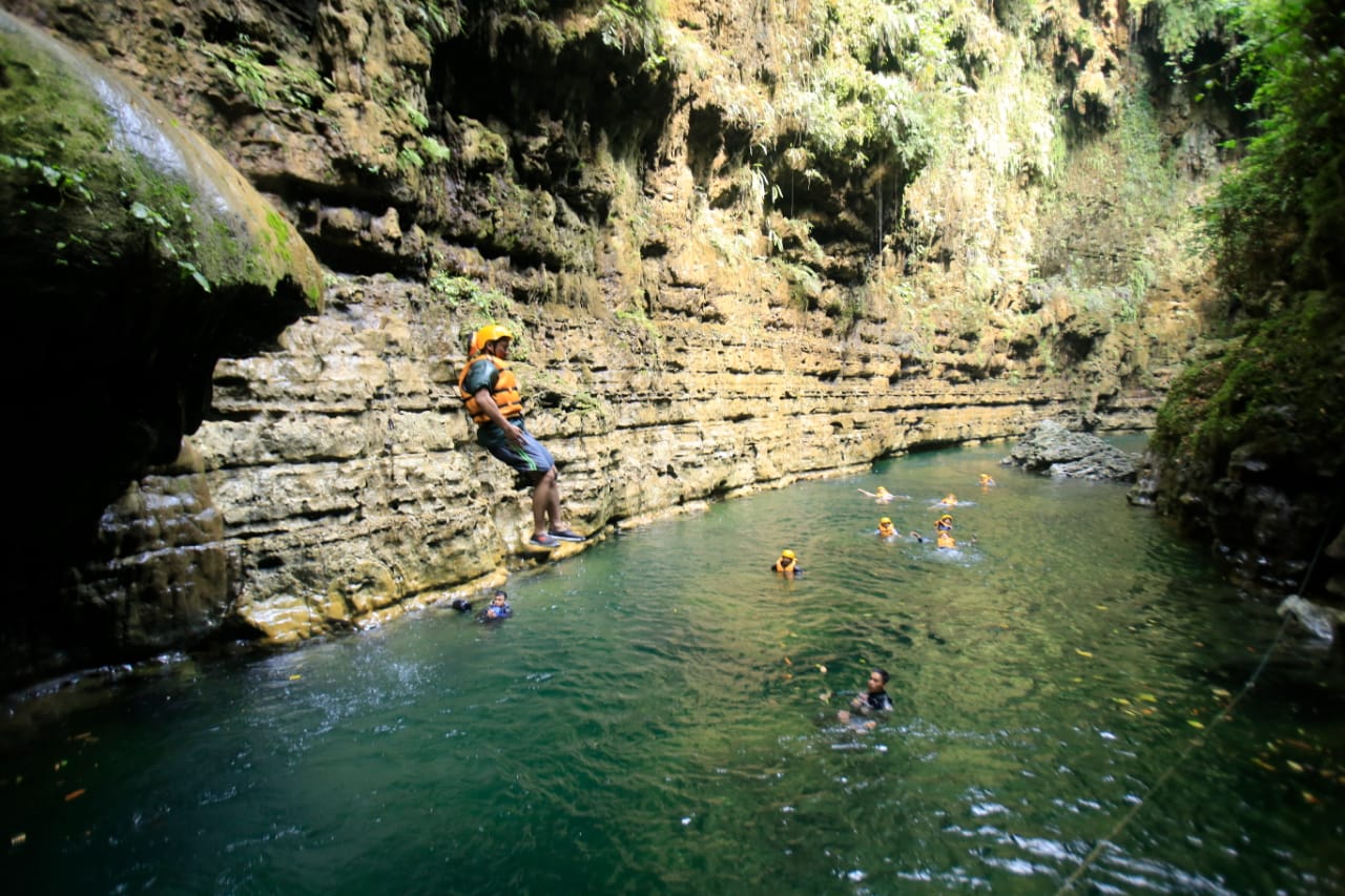 Green Canyon Bersolek Sambut Wisatawan Libur Natal dan Tahun Baru