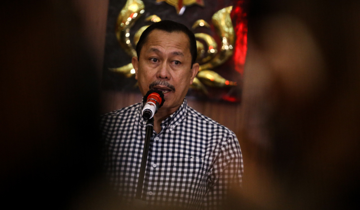 Salah satu panelis debat capres-cawapres perdana Pilpres 2024, Ahmad Taufan Damanik.