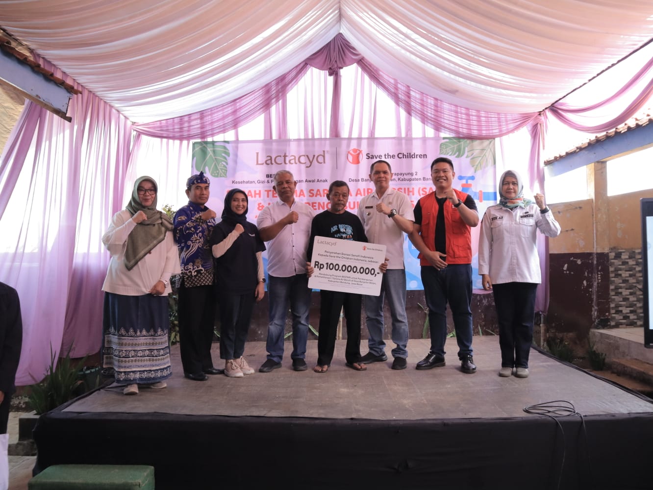 Upaya Cegah Stunting, Sarana Air Bersih Dibangun di Banjaran Bandung