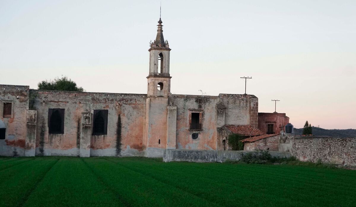 Peternakan di kota Guanajuato, Meksiko yang jadi TKP penembakan massal pada sebuah pesta pra-Natal, Minggu, (17/12).