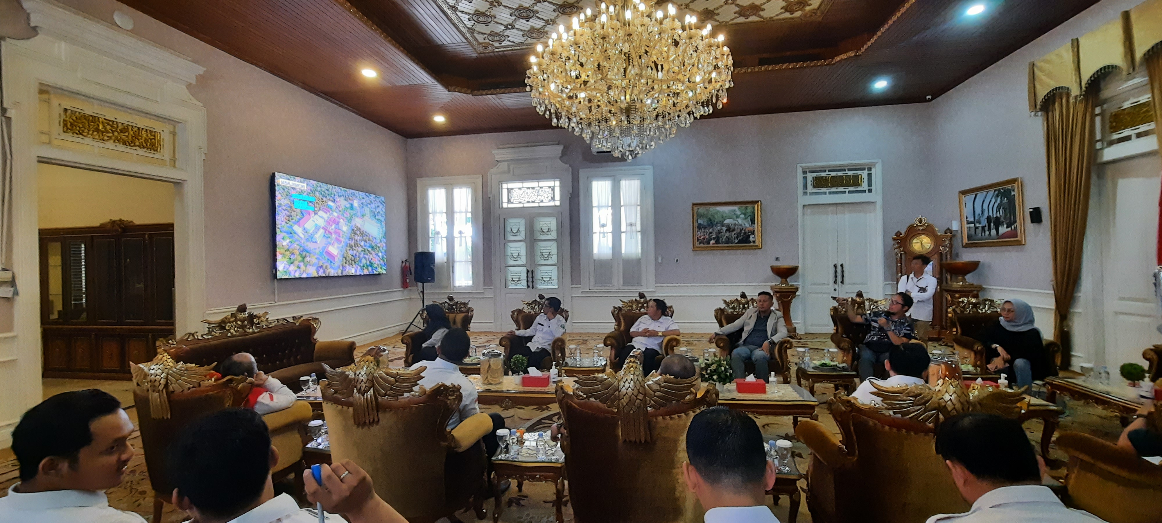 Pemaparan rencana pembagunan RSUD Sayang Cianjur menjadi rumah sakit bertaraf internasional