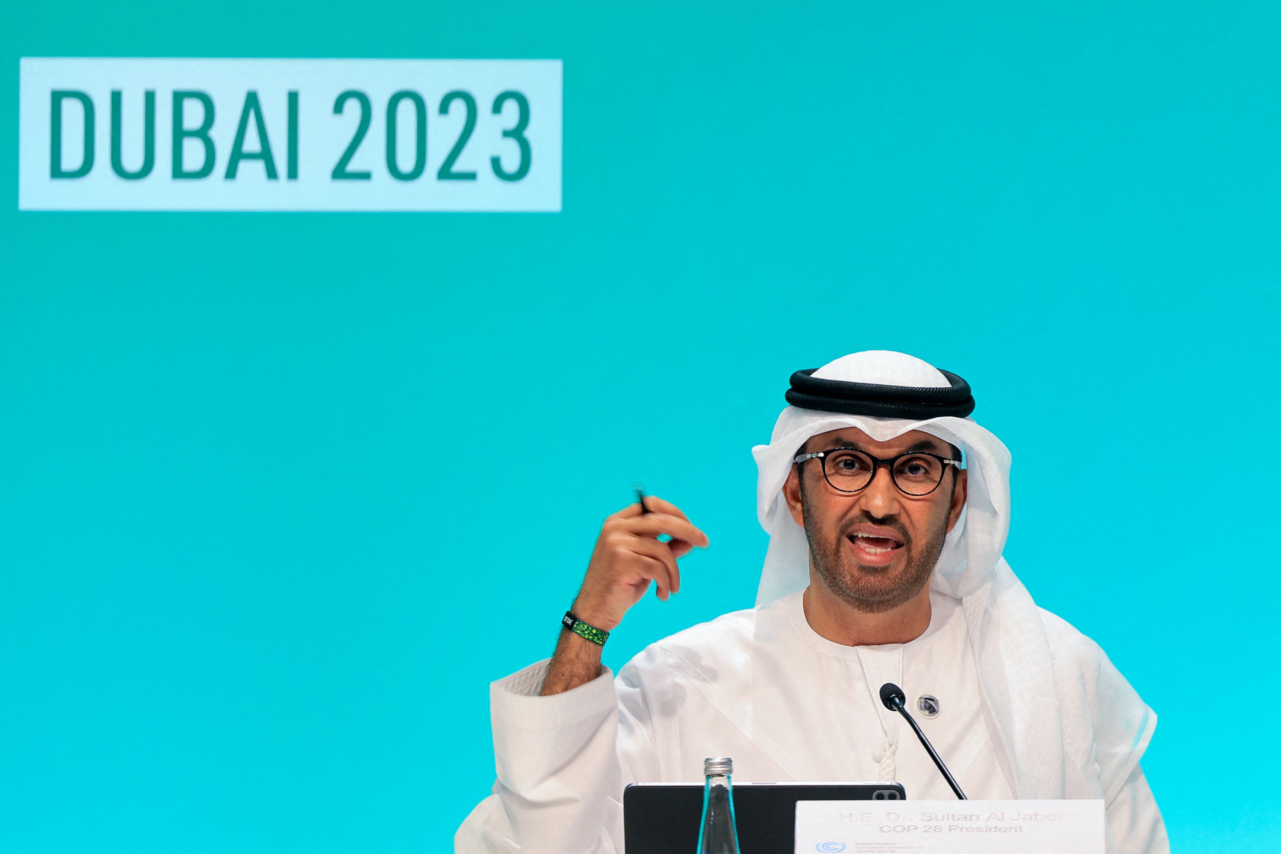 Presiden COP28 Sultan Ahmed Al Jaber.