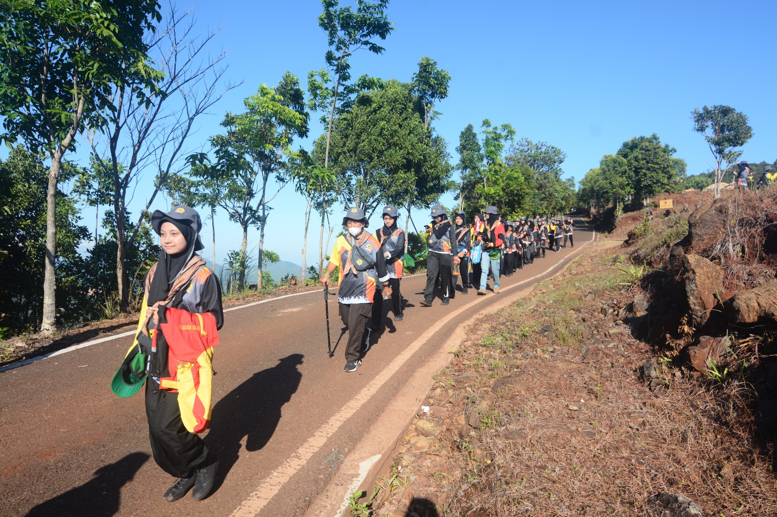 Kegiatan KBN 2023 di kawasan wisata Tahura Sultan Adam Kalsel.