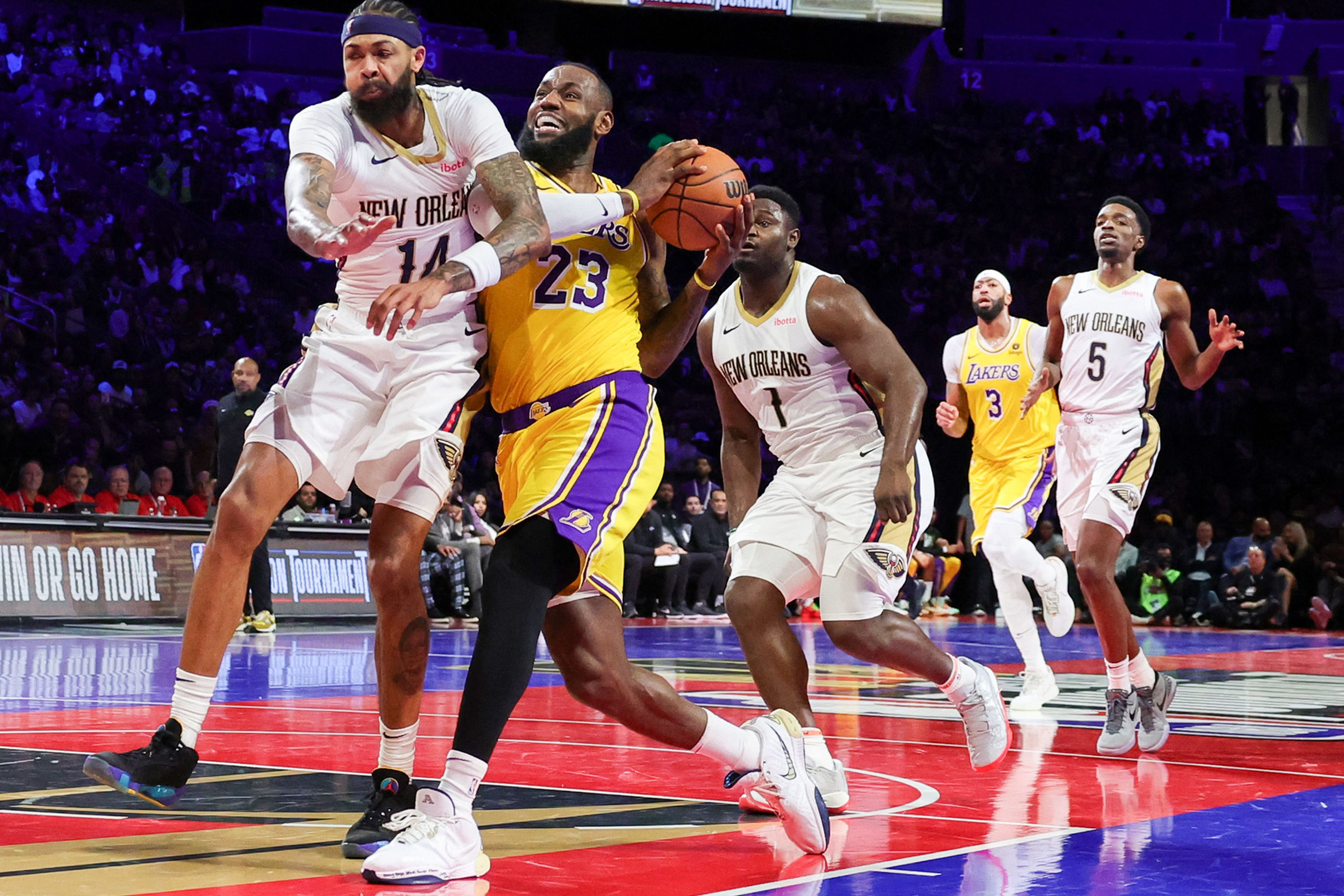 LA Lakers ke Final In Season Hadapi Pacers