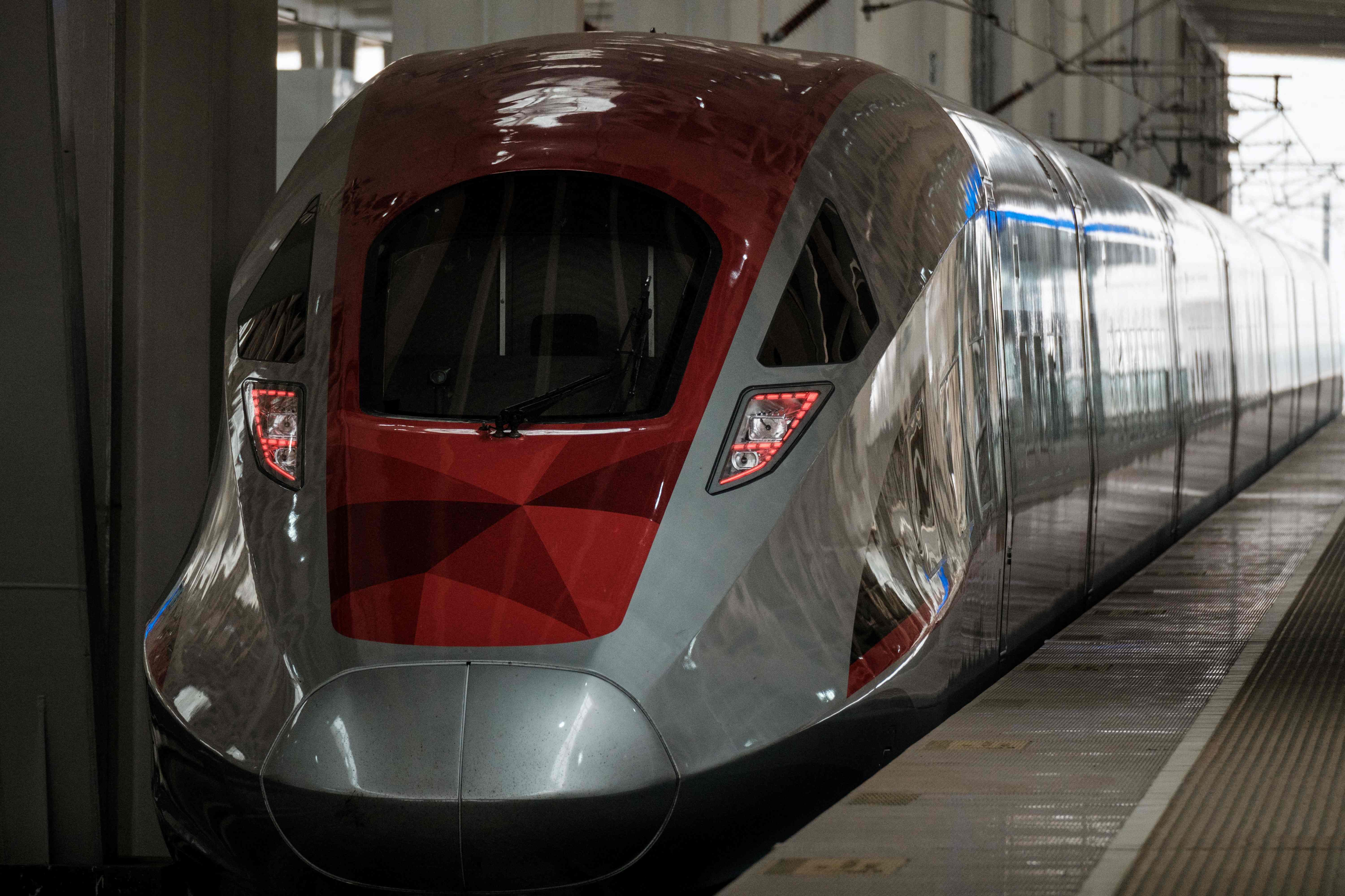 Kereta cepat Whoosh.