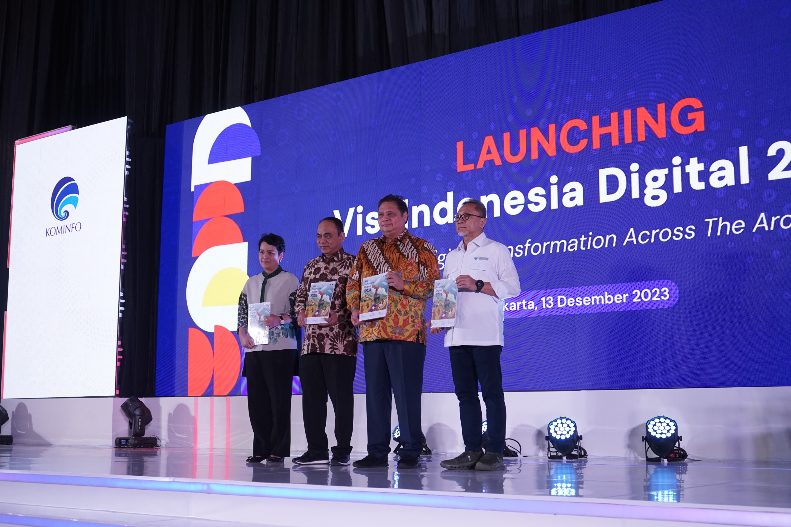 Kemenkominfo meluncurkan Visi Indonesia Digital 2045 (VID2045), yang diselenggarakan pada Rabu (13/12).