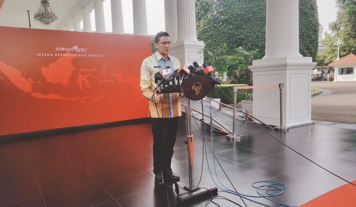 Menteri Pariwisata dan Ekonomi Kreatif Sandiaga Uno.