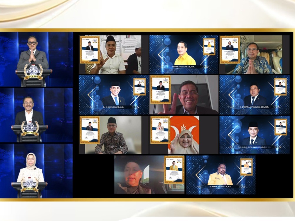 Jajaran Caleg Dapat Apresiasi Calon Legislatif Populer 2024-2029