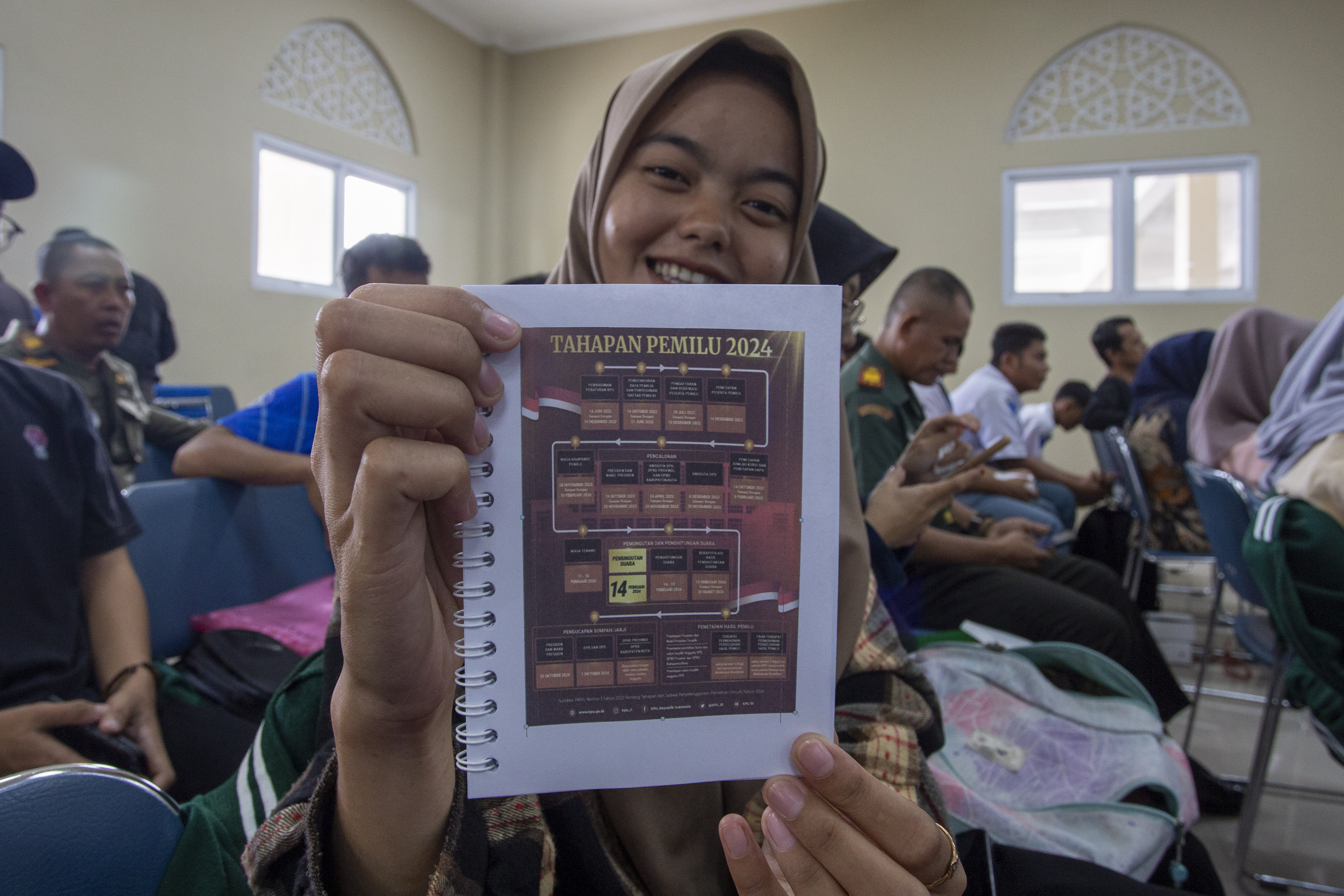 Sosialisasi pemilihan umum di Kabupaten Indramayu