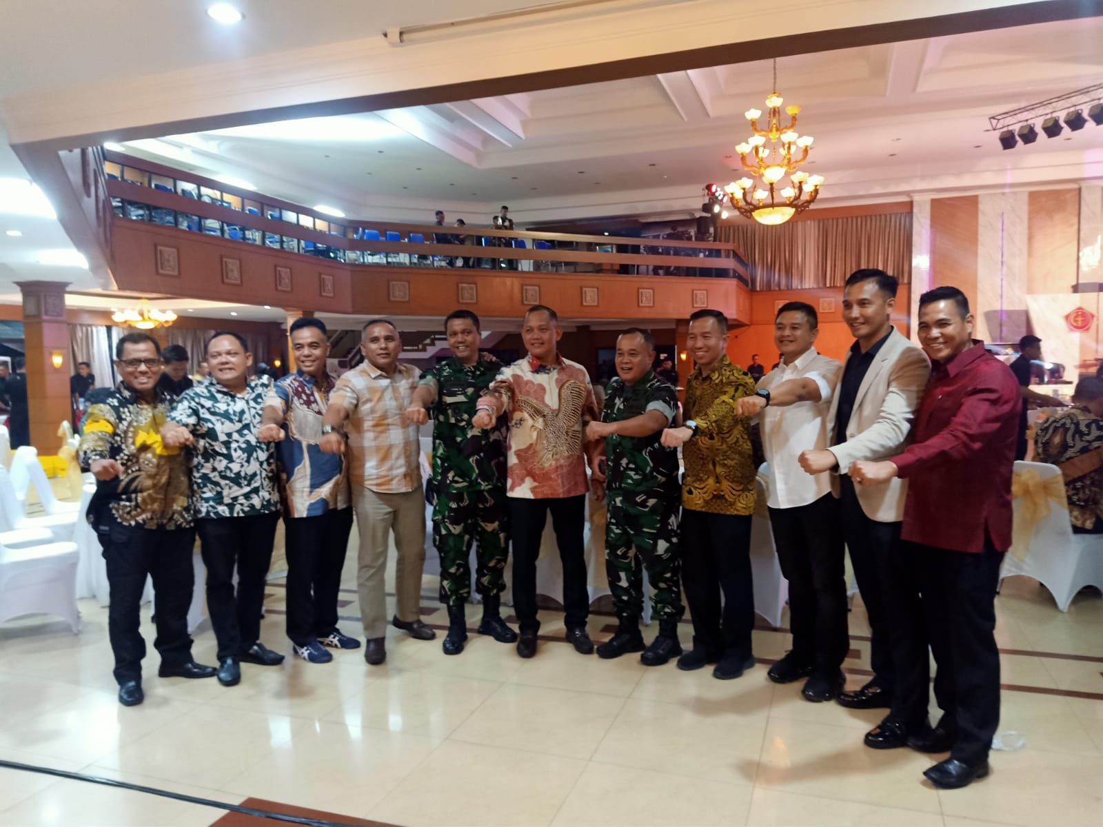 Malam Gala Dinner Malam Gala Dinner lepas sambut Komandan Pasukan Pengamanan Presiden (Paspampres).