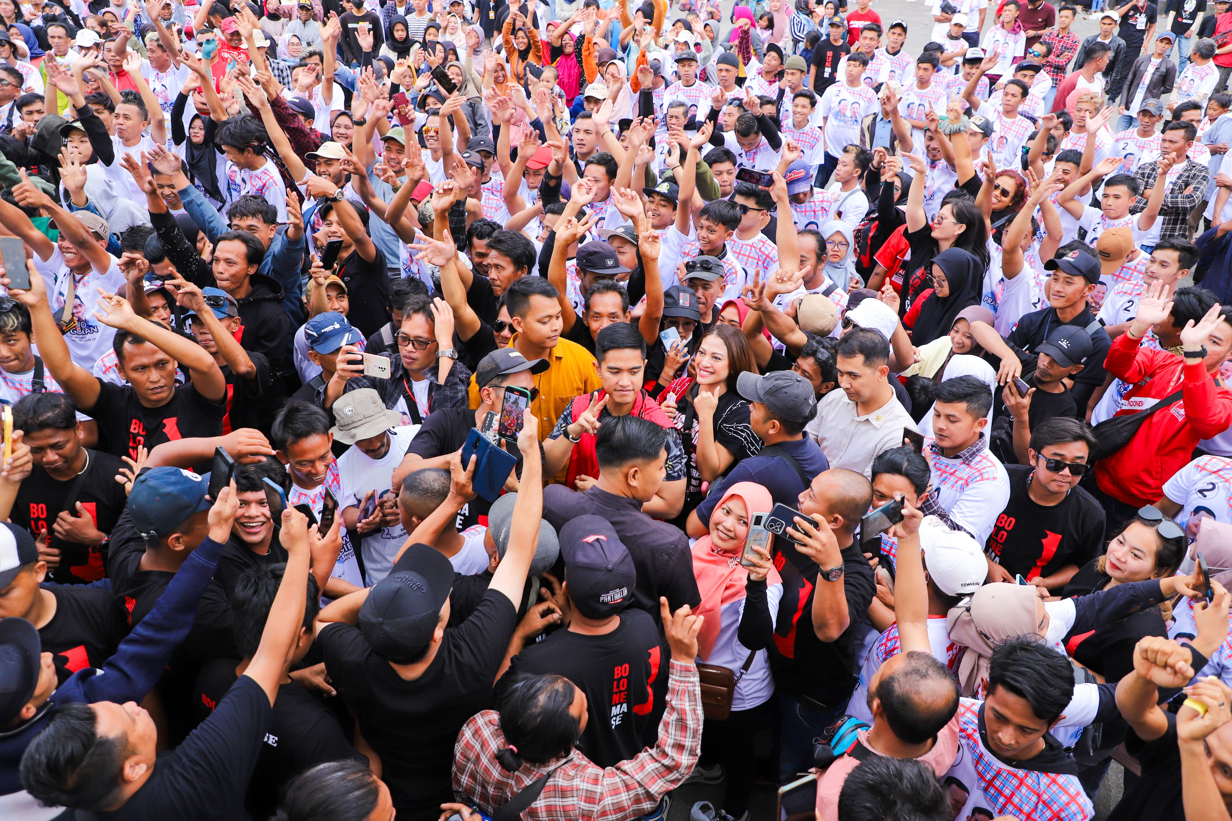 Ketua Umum PSI Kaesang Pangarep di Jateng