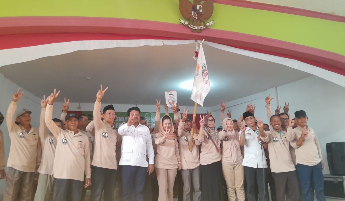 Pengukuhan organisasi sayap Partai Gerindra, Tani Merdeka Kabupaten Banyumas.