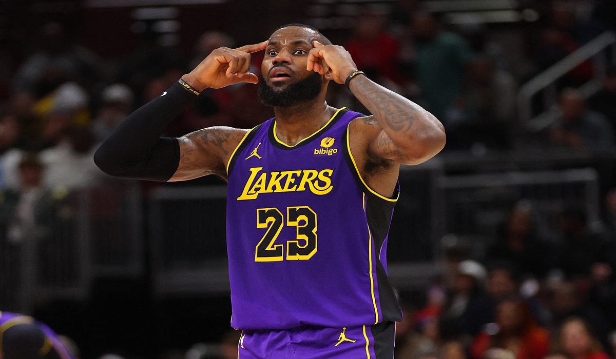 Bintang Los Angeles Lakers LeBron James