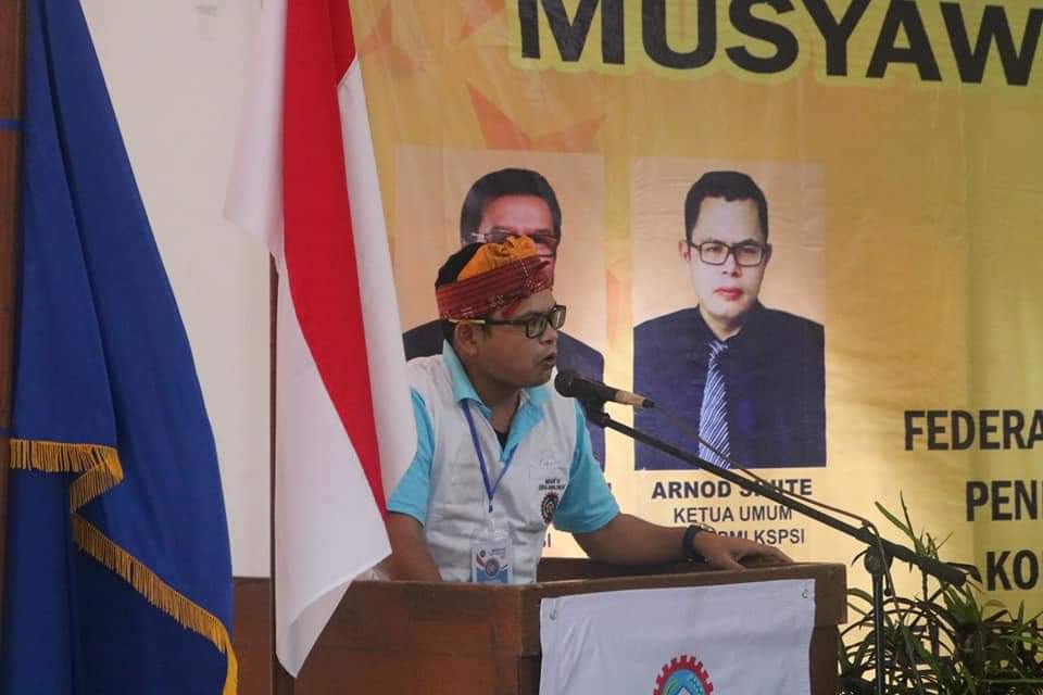 Ketua Basperindo Arnod Sihite