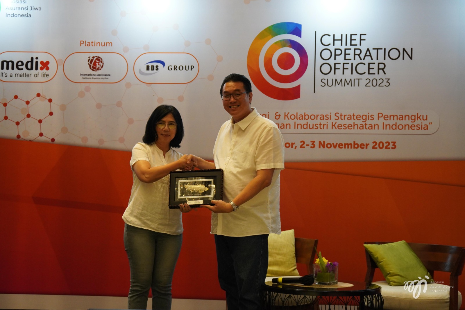 Acara Chief Operating Officer Summit 2023 yang digelar di Bogor, Jawa Barat.