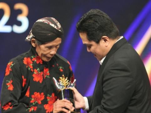 Edy Lusi dan Erick Thohir.