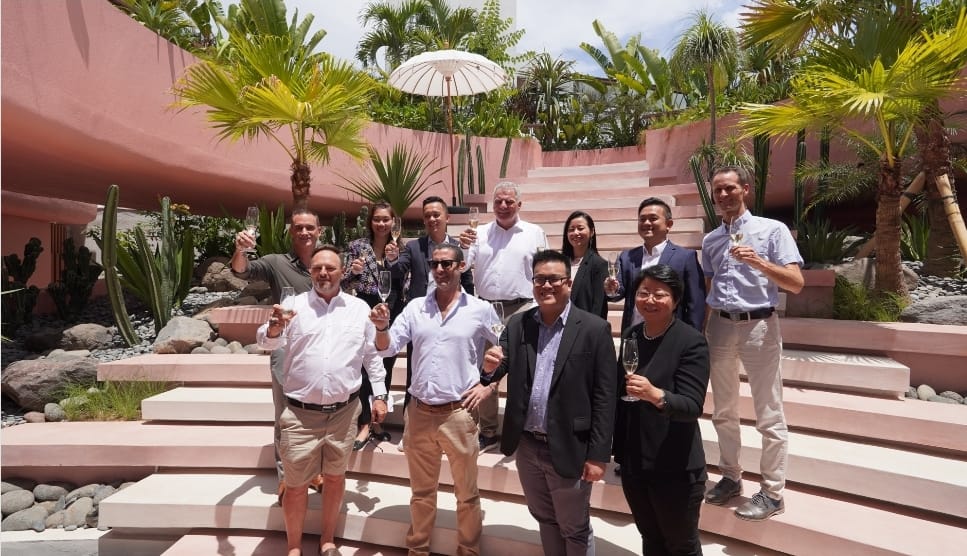 The Luc dan Tui Blue secara resmi menandatangani Perjanjian Manajemen Hotel (HMA) di The Luc Berawa Bali, Jumat (8/12).