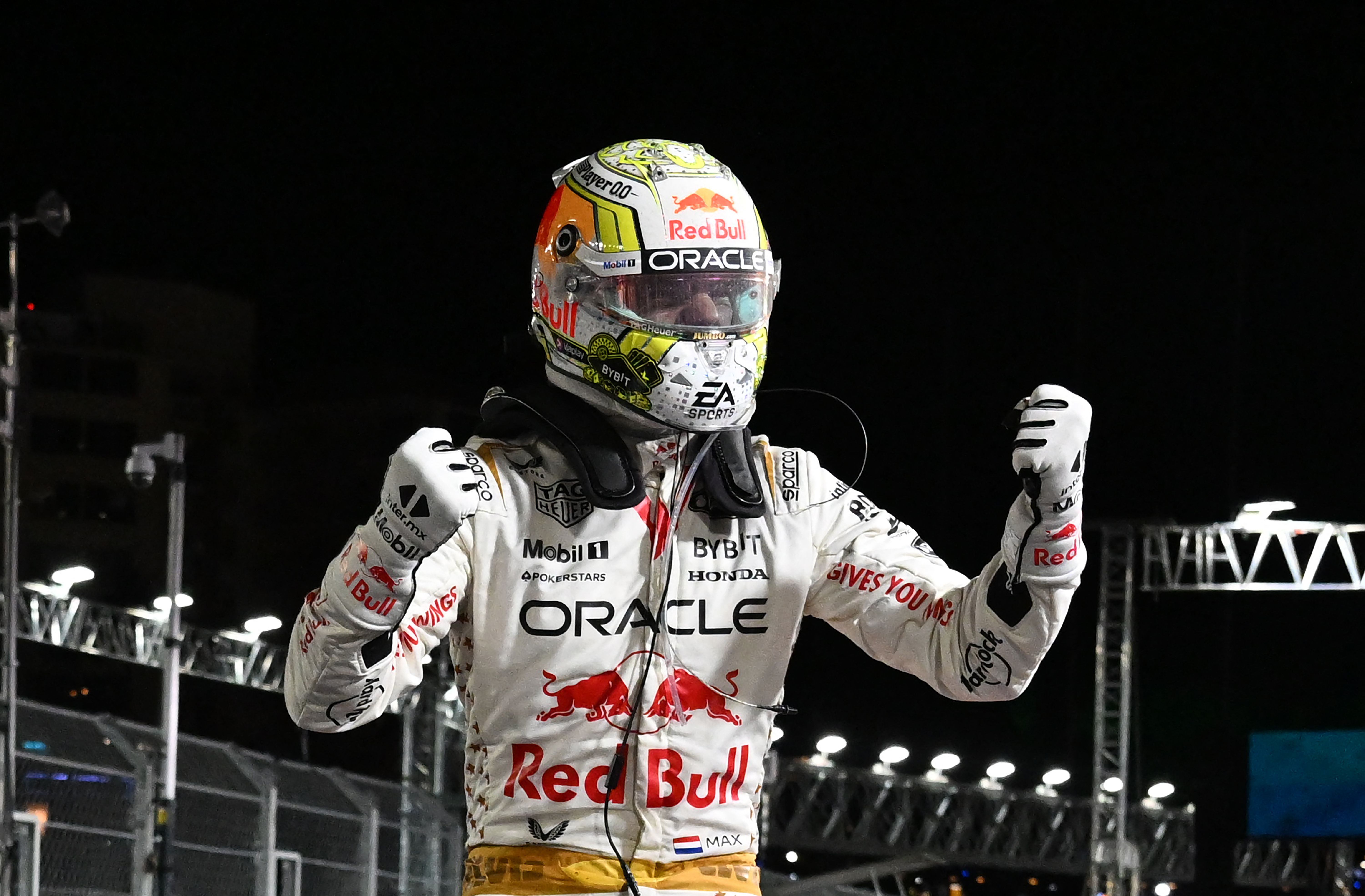 Pembalap Red Bull Max Verstappen.