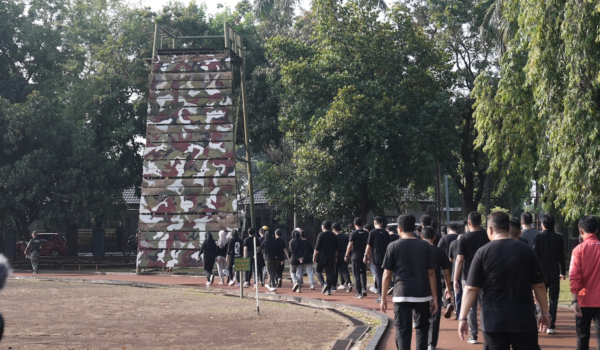 Pendidikan bela negara yang dijalani peserta DSC 14 di fase Bootcampe