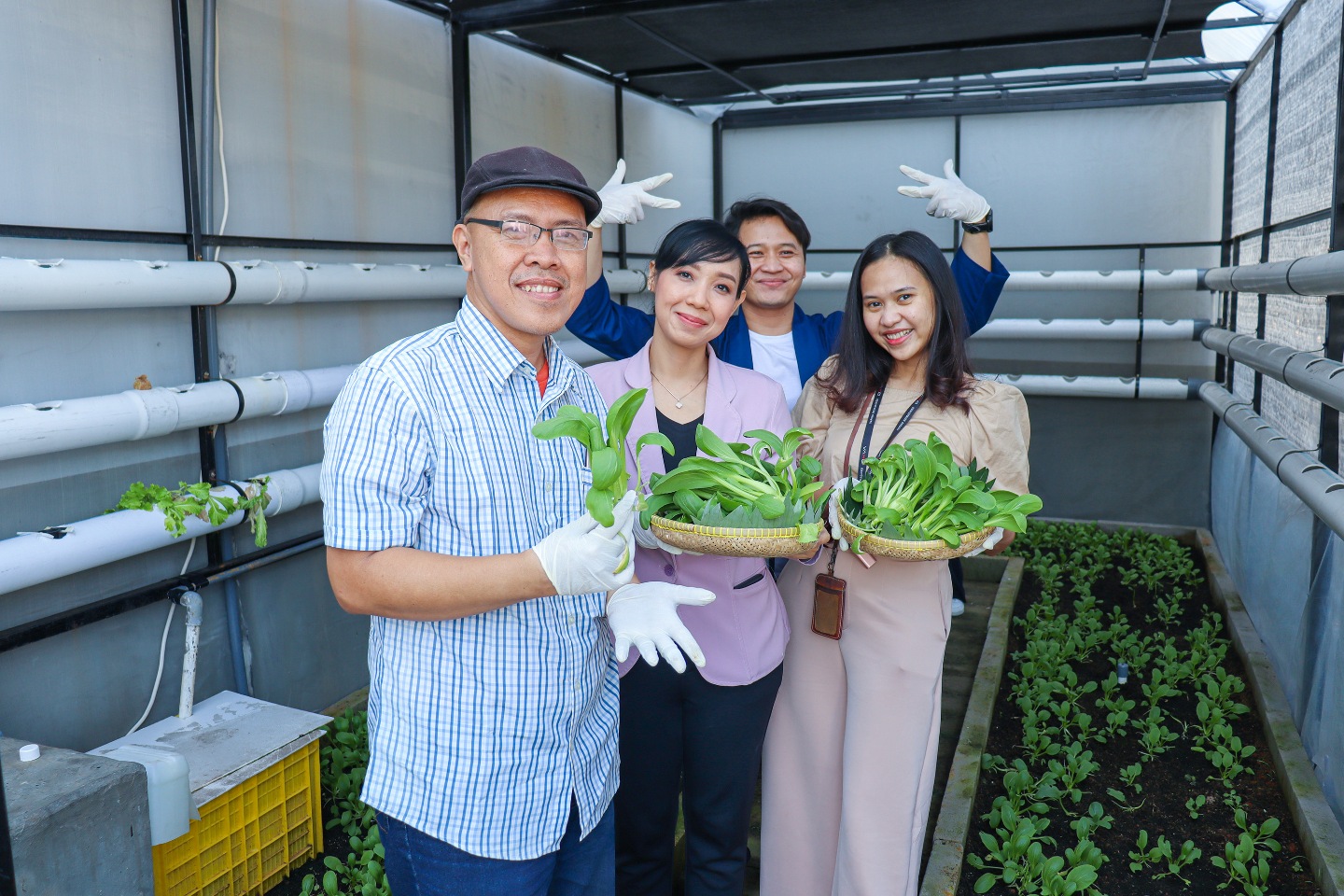 Novotel & ibis Styles Jakarta Mangga Dua Square menerapkan pertanian dengan konsep Urban Garden.