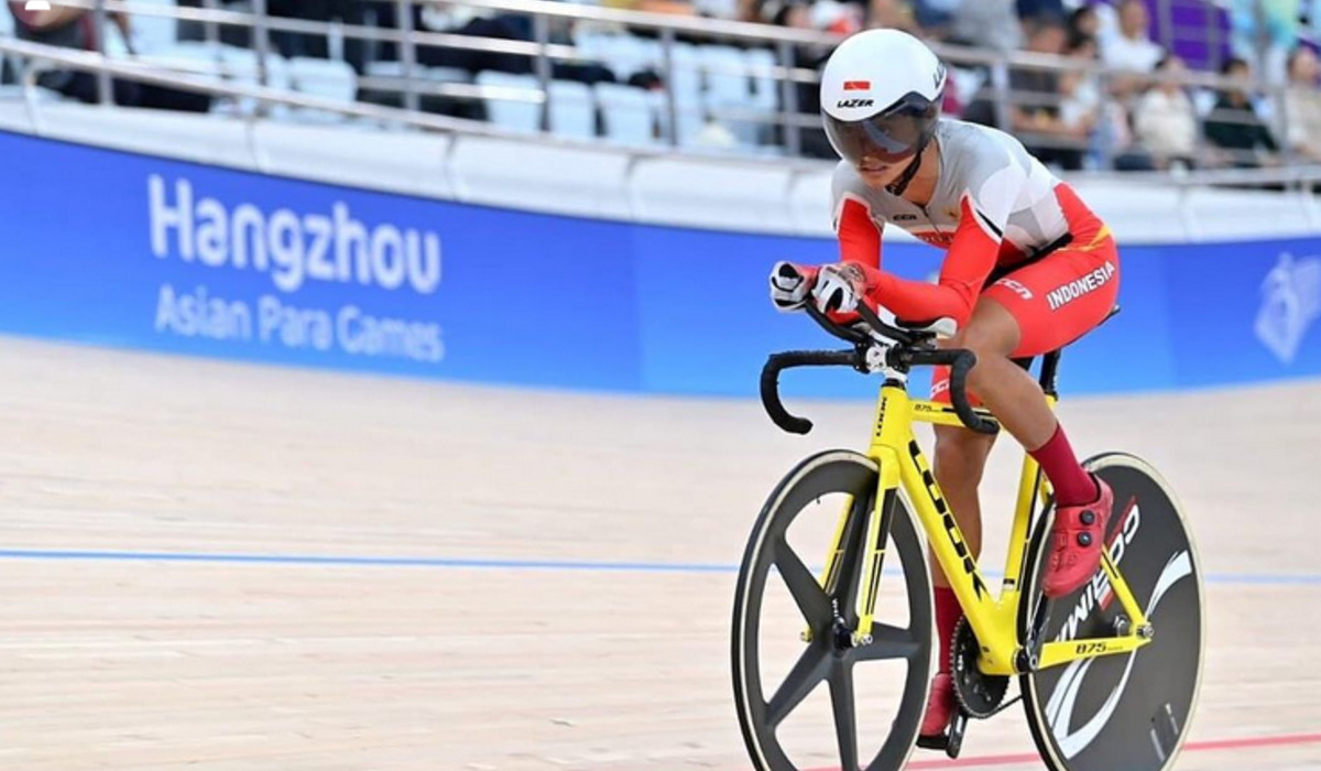 atlet para balap sepeda Indonesia, Tifan Abid Alana.