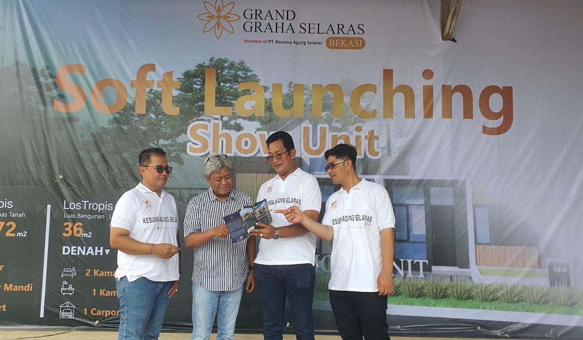 Soft Launching Show Unit Grand Graha Selaras Bekasi, Minggu (11/12/2023)