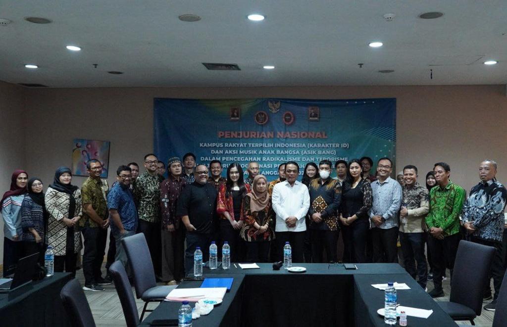 BNPT menggelar penjurian nasional Asik Bang dan Podcast sebagai wujud kreativitas kaum muda untuk mencegah radikalisme dan terorisme.