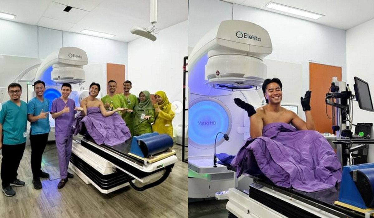 Vidi Aldiano saat menjalani terapi pengobatan kanker ginjal.