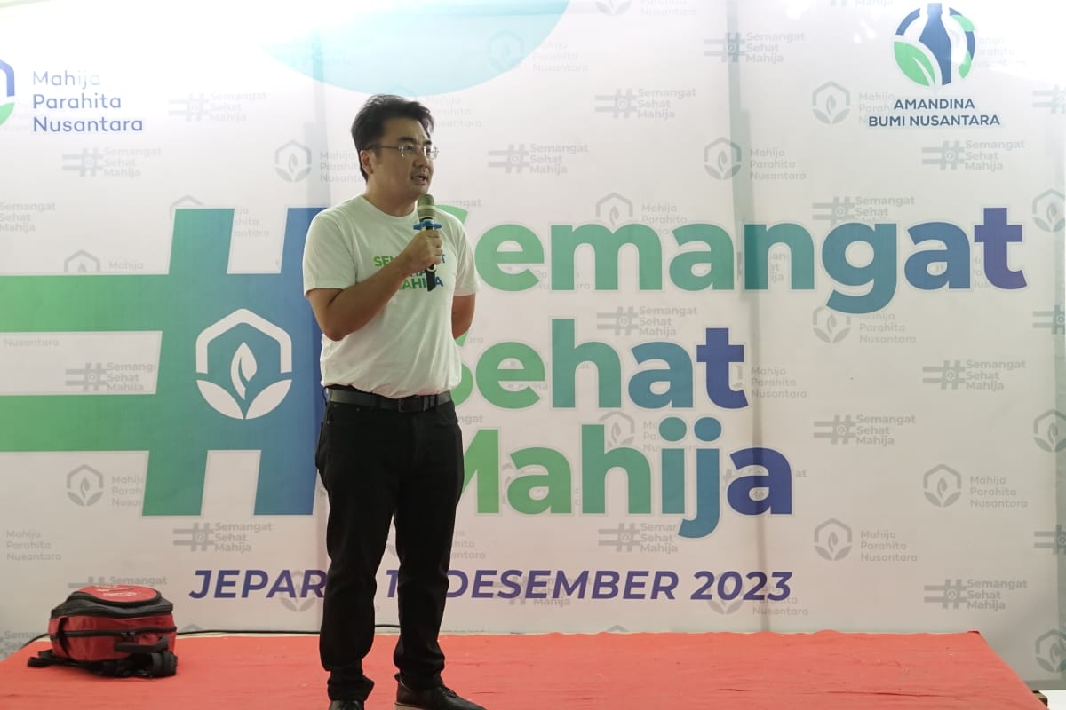 Suharji Gasali, Wakil Ketua Yayasan Mahija Parahita Nusantara.