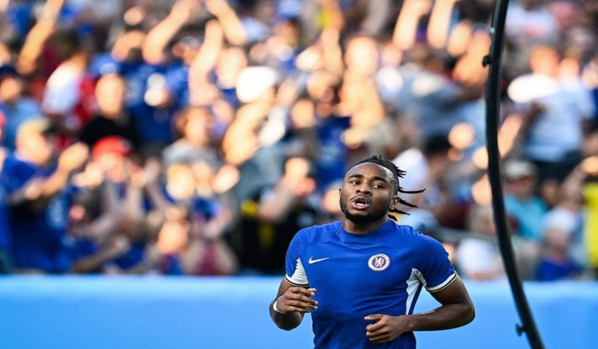 Penyerang Chelsea Christopher Nkunku