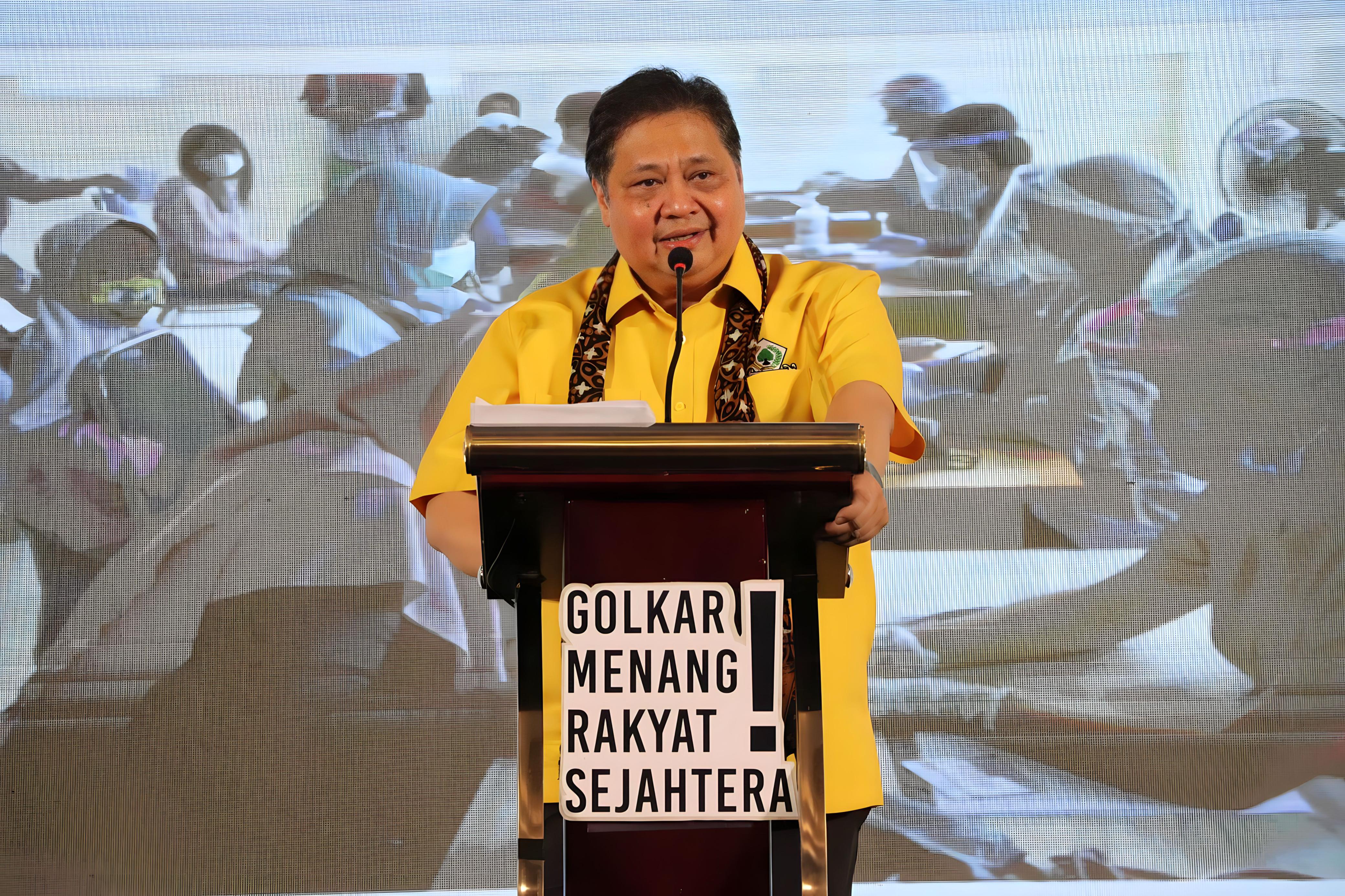 Ketum Golkar Airlangga Hartarto