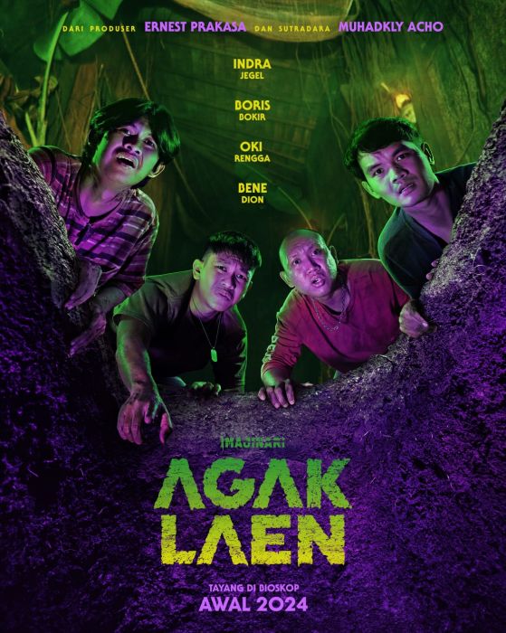 Poster film Agak Laen 