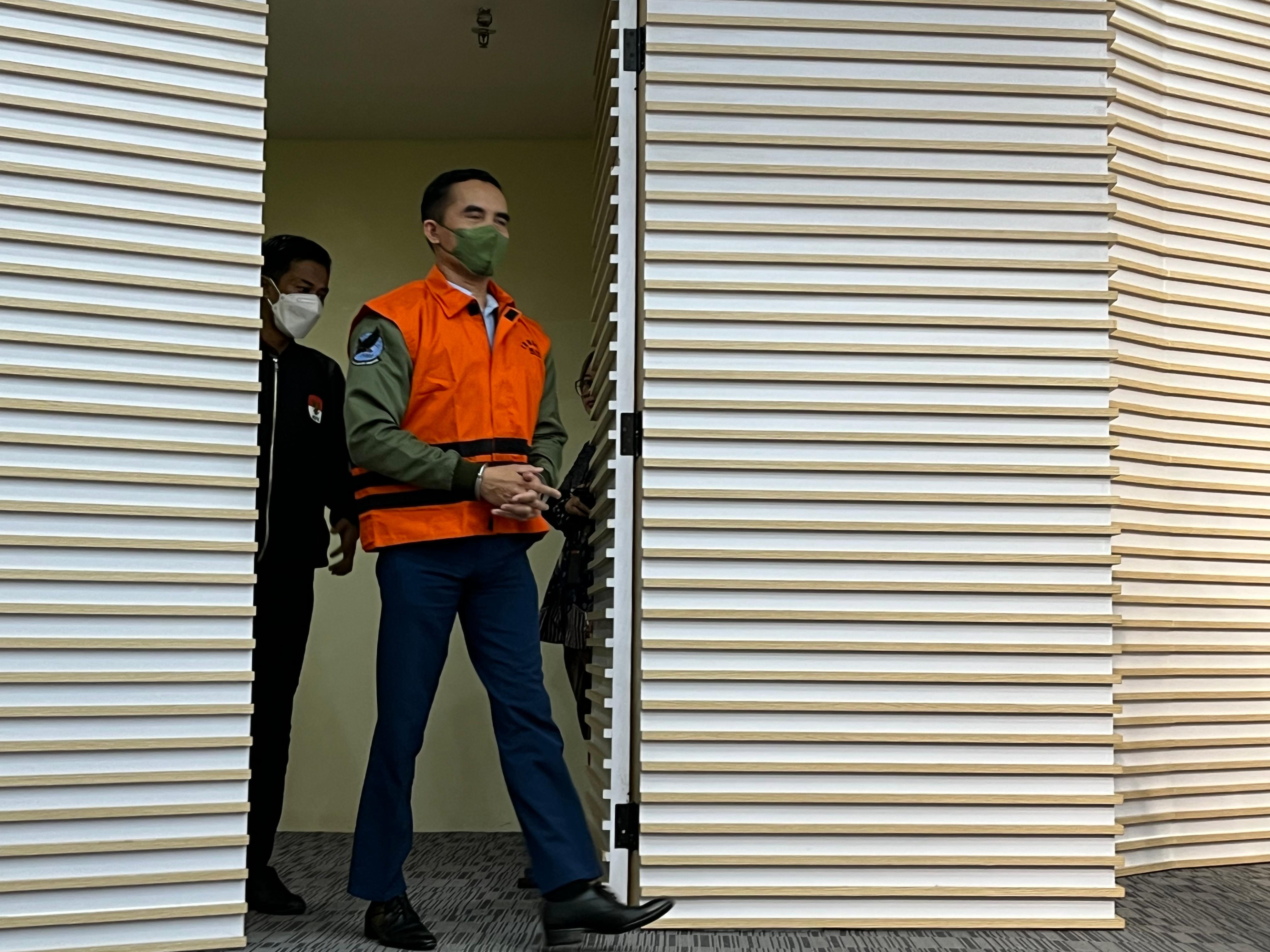 Eko Darmanto resmi ditahan KPK pada Jumat, 8 Desember 2023.