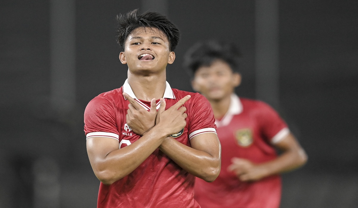 Striker PSS Sleman yang memperkuat Timnas Indonesia, Hokky Caraka