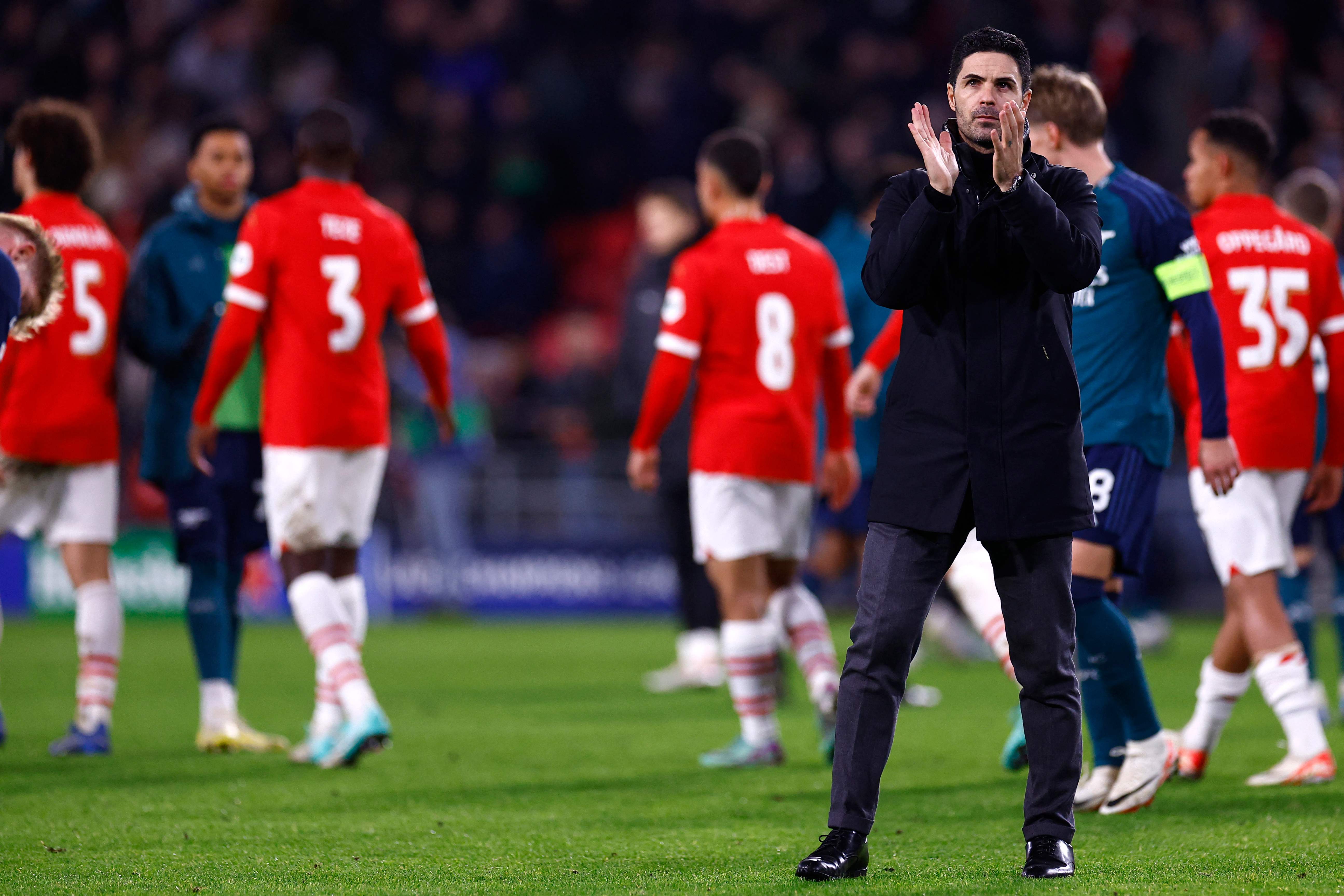 Pelatih Arsenal Mikel Arteta