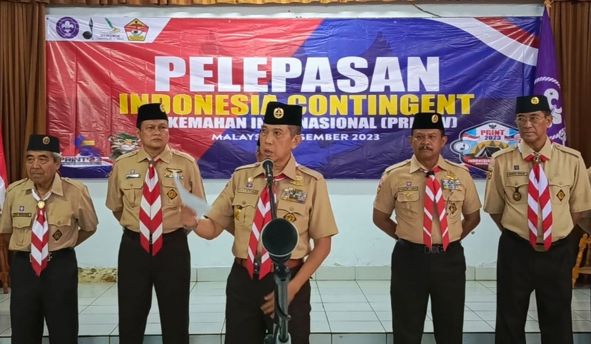 Sekretaris Jenderal Kwartir Nasional Mayjen TNI (Purn) Bachtiar